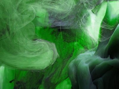 Smooth abstract curves symbolizing soft yoga movement